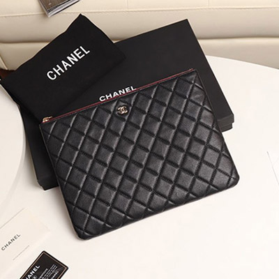 샤넬 파우치 클러치 백 A82545( 캐비어) 27cm