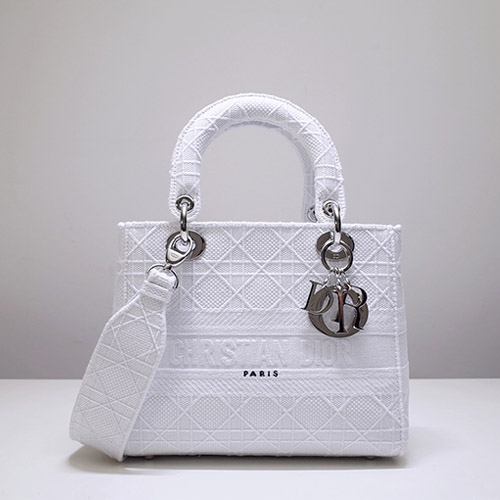 디올 미디엄 레이디백 M0565 (24cm 라지)