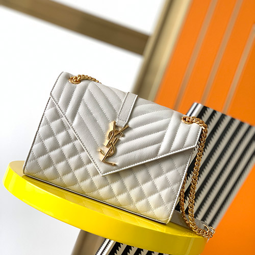 입생로랑 YSL 마틀라세 엔벨로프 백 미듐 487206
