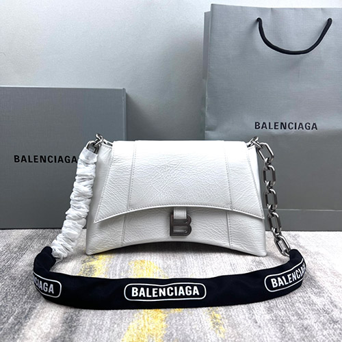 발렌시아가 다운타운 B로고 숄더백 B8509E