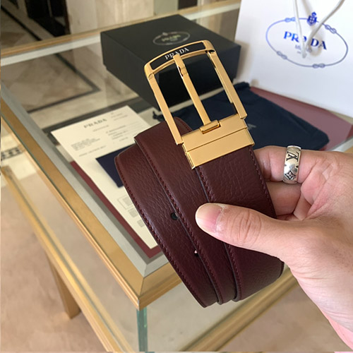프라다 남성 신상 벨트(폭3.5cm) PD2305140