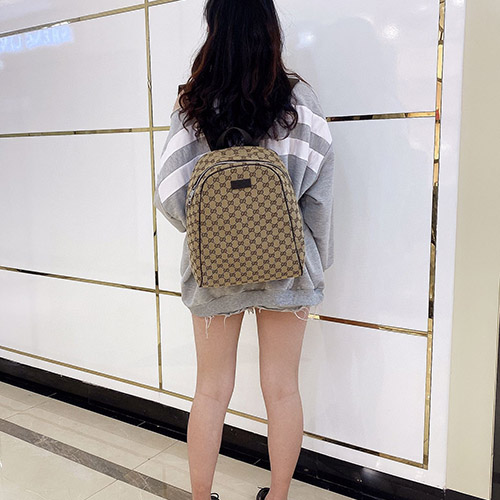 구찌 캔버스 지퍼 백팩 449906