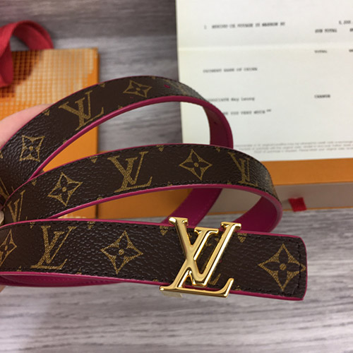 루이비통 여성 벨트 (폭2cm) LV2307023
