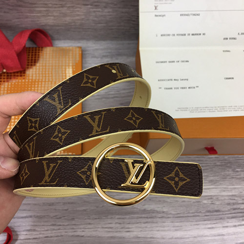 루이비통 신상 여성 벨트 (폭2.0cm)  LV2307025