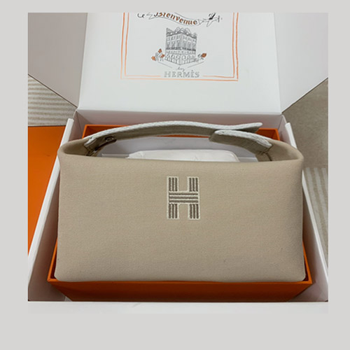 에르메스 브리드 어 브랙 케이스 캔버스 H103351M01 / 21cm / 25cm