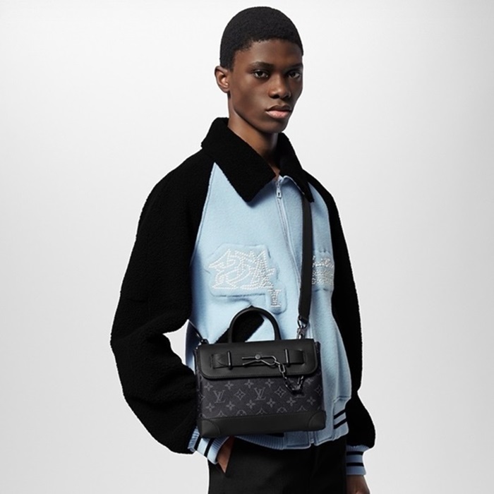루이비통 남성 스티머 PM 이클립스 M46953 - Louis vuitton Mens Steamer Monogram Eclipse Canvas