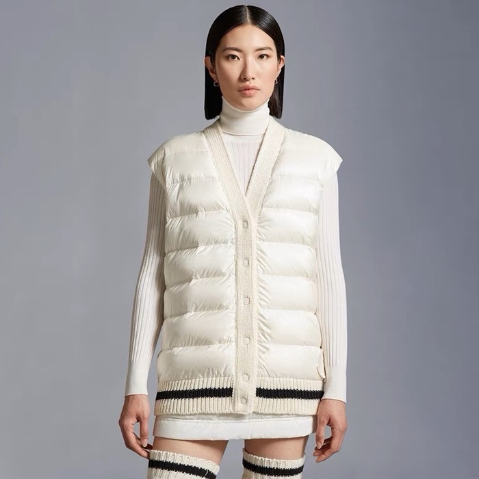 몽클레어 여성 덕다운 베스트 - Moncler Womens Down Best - moc6041x