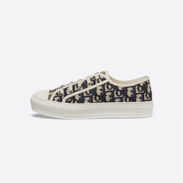 디올 여성 네이비 워크 앤 디올 - Dior Womens Navy Sneakers - dis5604x