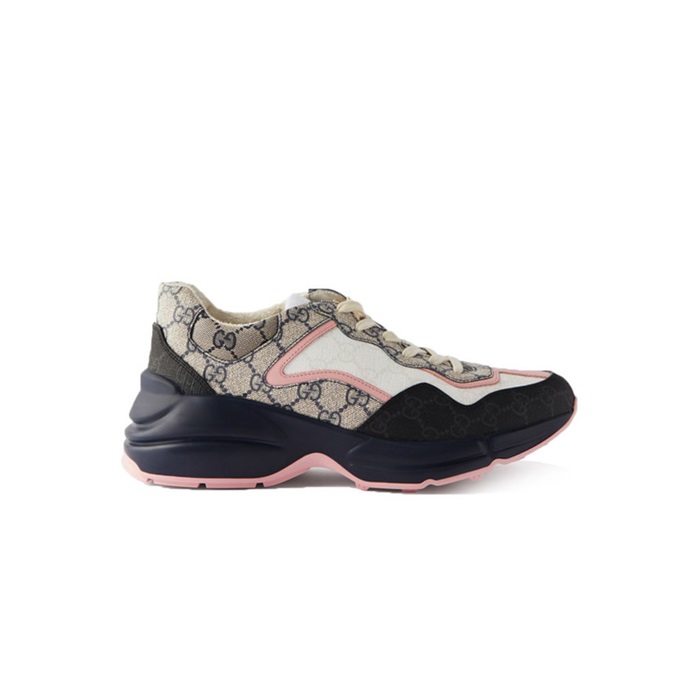 구찌 여성 라이톤 GG 핑크 스니커즈 【매장-140만원대】 - Gucci Womens Pink Sneakers - gu5027x