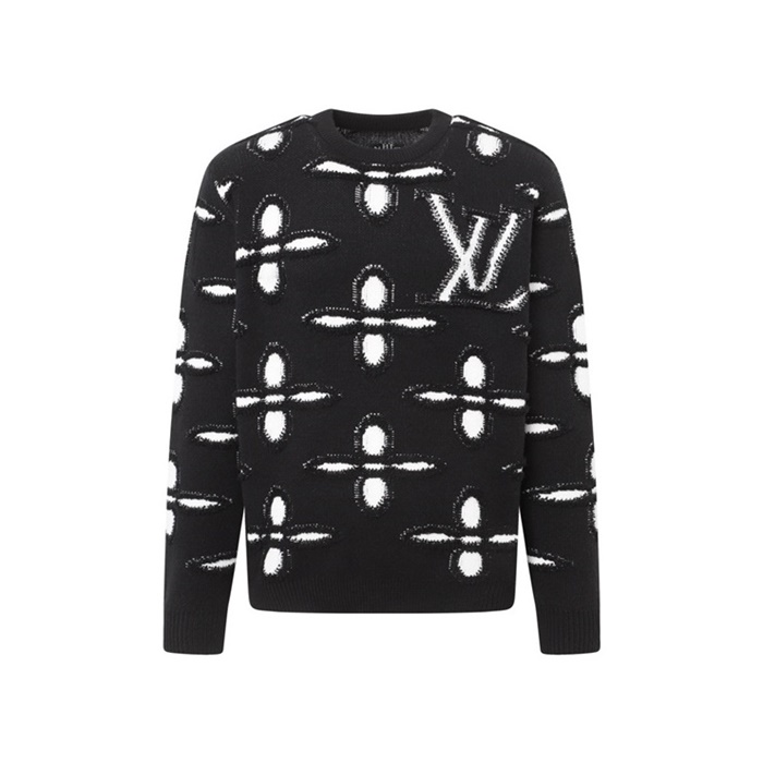 루이비통 남성 라운드 스웨터 - Louis vuitton Mens Round Sweater - lvc7972x