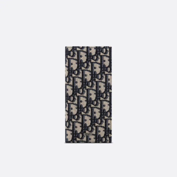 디올 남성 네이비 장지갑 - Dior Mens Navy Long Wallets - di5392x