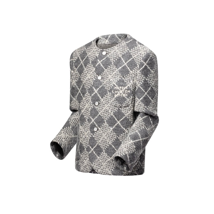 루이비통 남성 다미얼 재킷 - Louis vuitton Mens Damier Jacket - lvc8281x