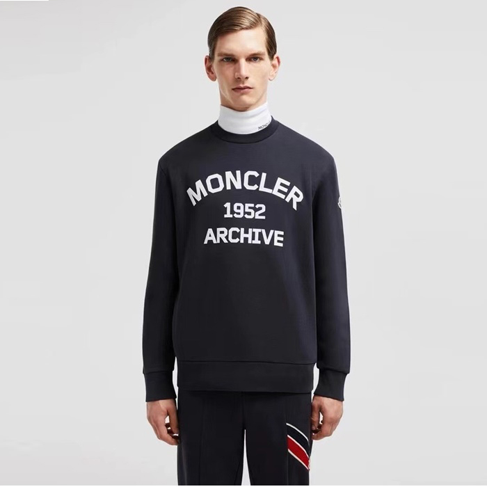 몽클레어 남성 크루넥 맨투맨 - Moncler Mens Round Tshirt - moc6020x