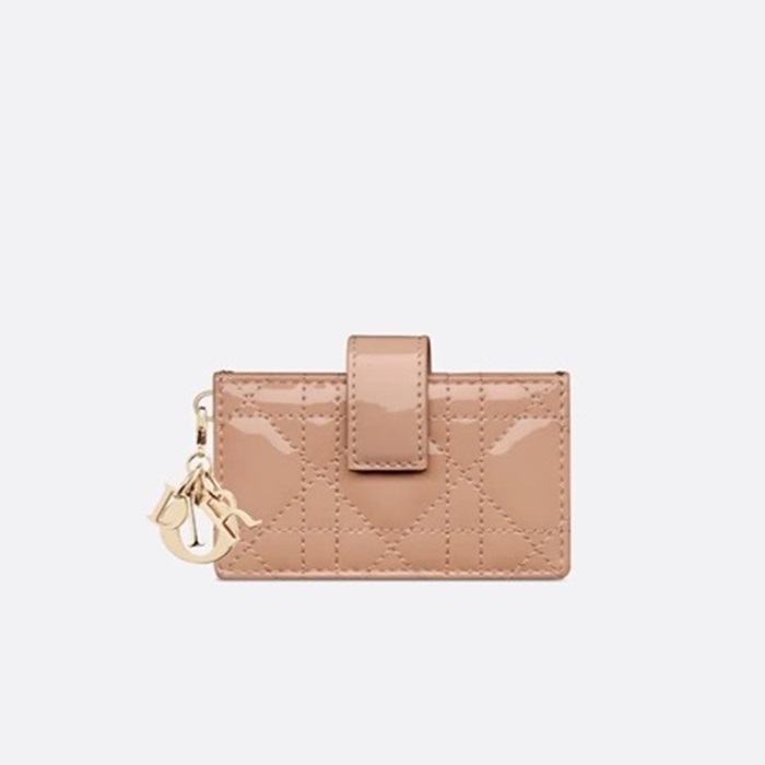 디올 여성 핑크 카드 지갑 - Dior Womens Pink Jasmine Wallet - diw7184x