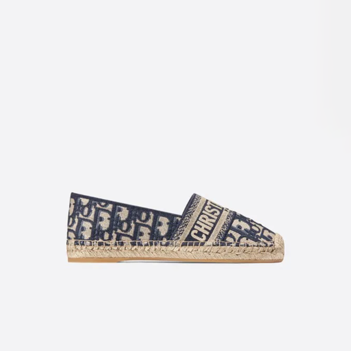 디올 여성 GRANVILLE 에스파듀 【매장-100만원대】 - Dior Womens Navy Slip-ones - di5759x