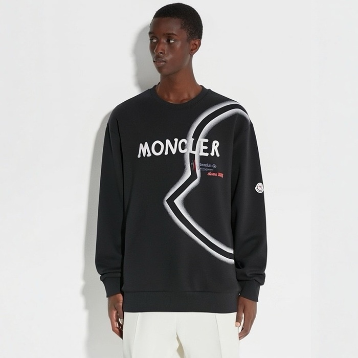 몽클레어 남성 크루넥 맨투맨 - Moncler Mens Round Tshirt - moc3201x