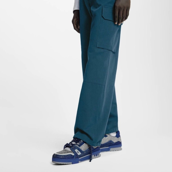 루이비통 남/녀 블루 스니커즈 - Louis vuitton Unisex Blue Sneakers - lv6082x