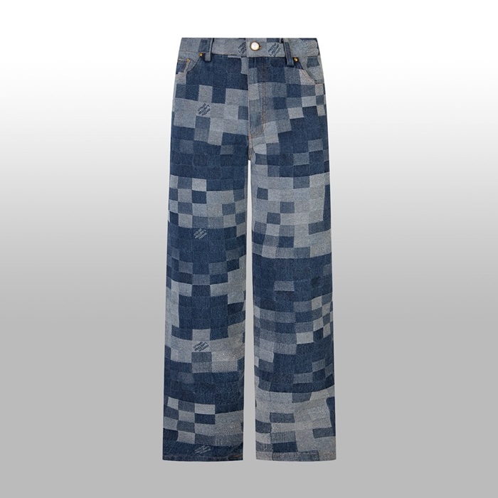 루이비통 남성 클래식 청바지 - Louis vuitton Mens Classic Jeans - lvc5018x