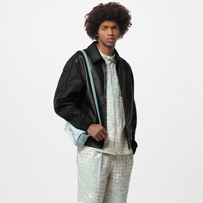 루이비통 남성 가죽 재킷 - Louis vuitton Mens Leather Jacket - lvc8679x