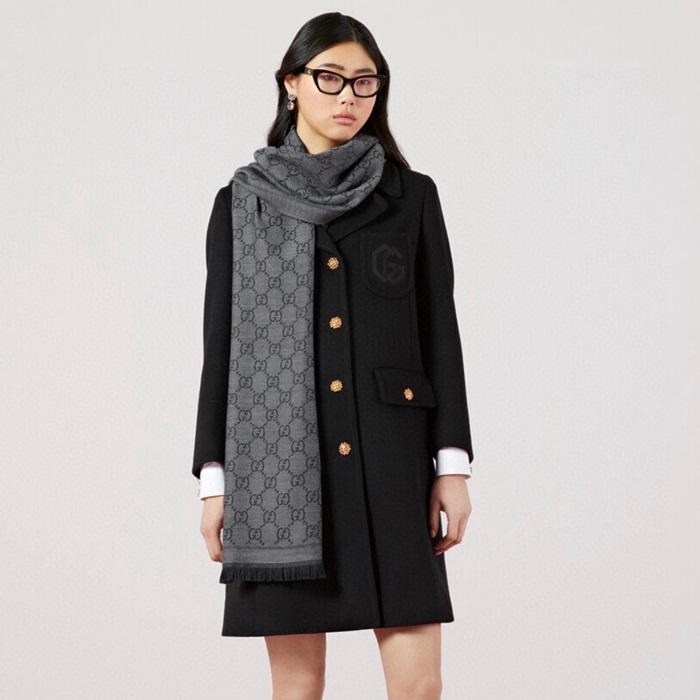 구찌 여성 블랙 스카프 - Gucci Womens Black Scarf - acc7723x