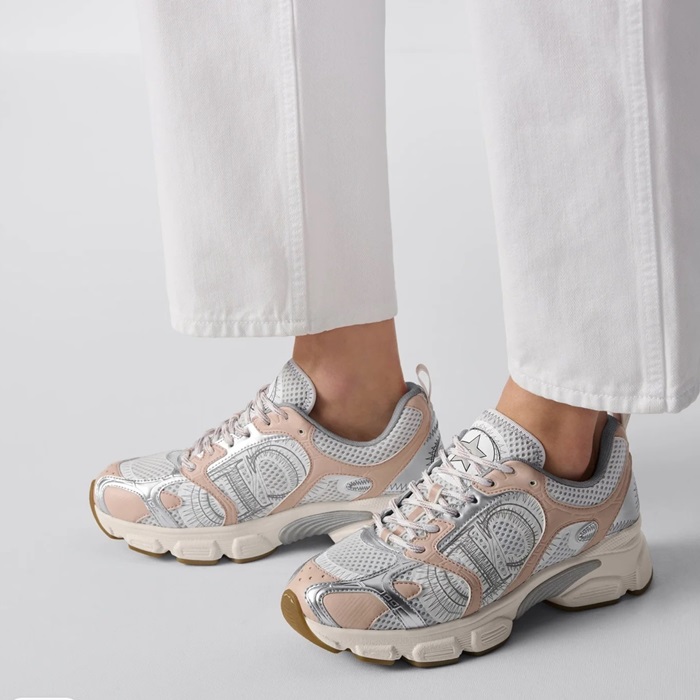 디올 여성 핑크 스니커즈 - Dior Womens Chrono Sneakers - dis5960x