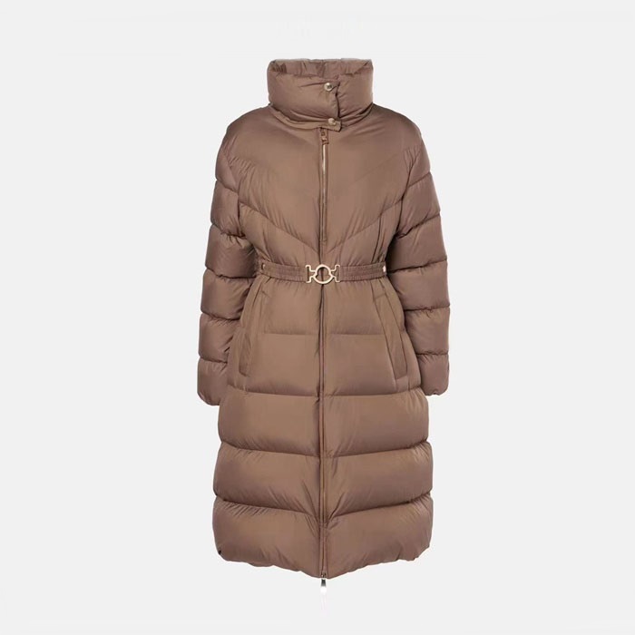 몽클레르 브루 롱 다운 자켓 브라운 1C00028 - Moncler Brou Long Down Jacket Brown 