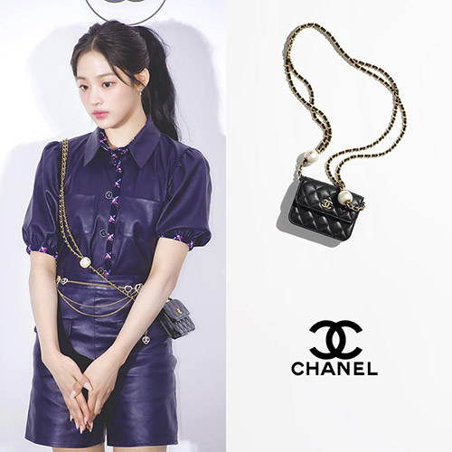 샤넬 체인 달린 미니백 AP4010 B16719 94305 뉴진스 민지
