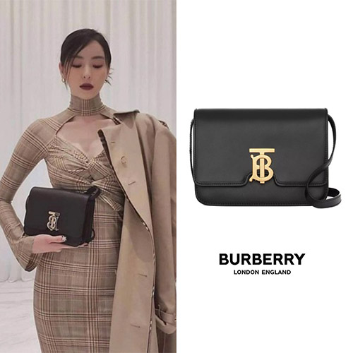 버버리 스몰 레더 TB 백 이다희 가방 80345511