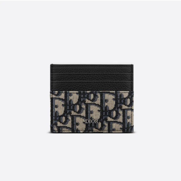 디올 남성 네이비 카드 지갑 - Dior Mens Navy Card Wallets - di5374x
