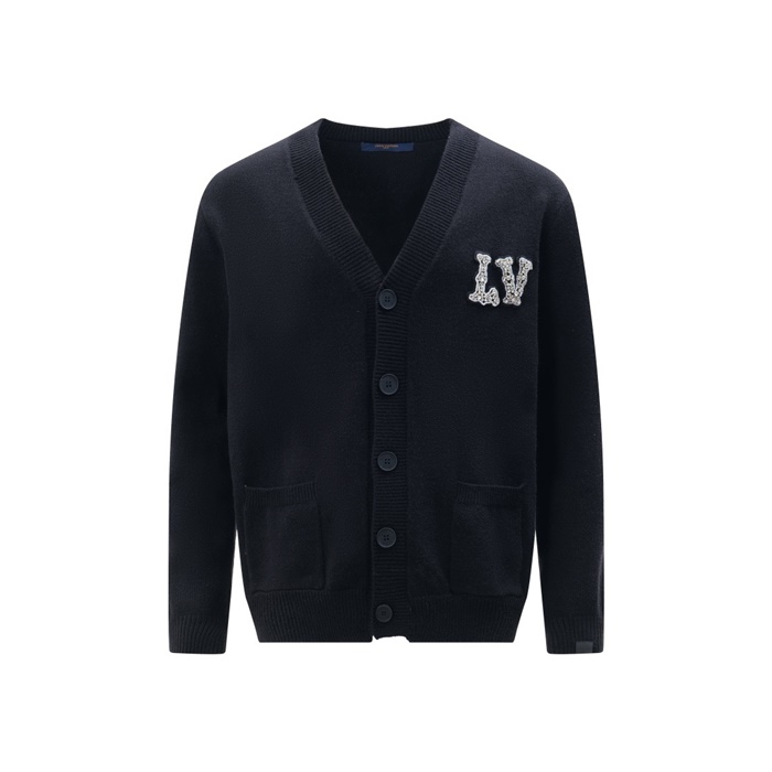 루이비통 남성 브이넥 가디건 - Louis vuitton Mens Cardigan - lvc5572x