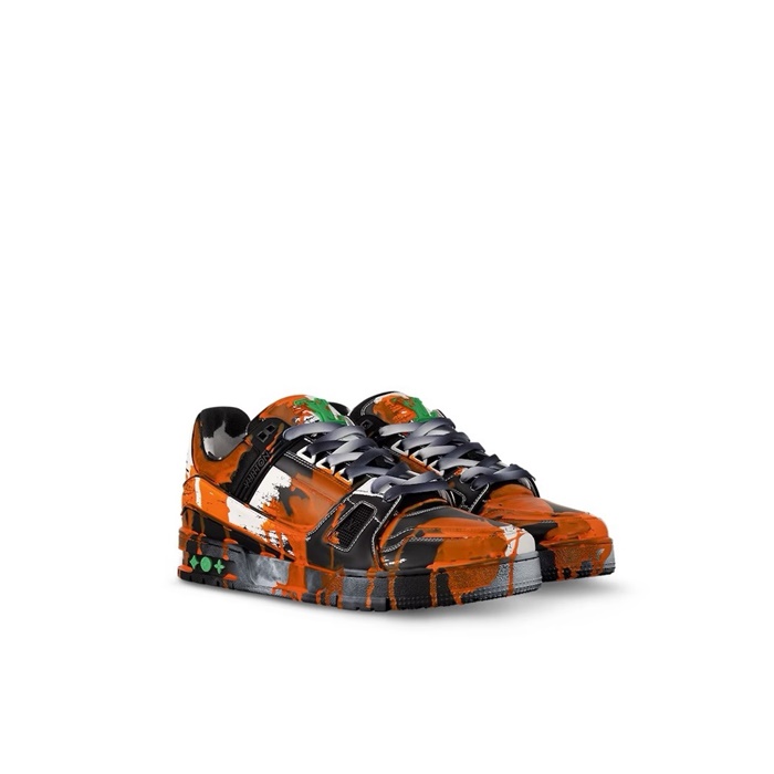 루이비통 남/녀 LV 트레이너 맥시 스니커즈 - Louis vuitton Unisex Trainer Maxi Sneaker - lvs5938x