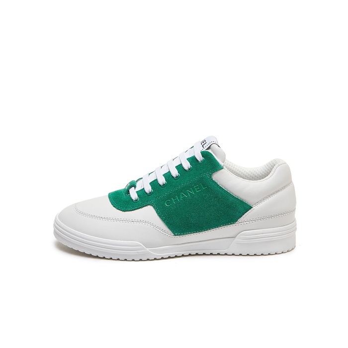 샤넬 여성 그린 스니커즈 - Chanel Womens Green Sneakers - chs7375x