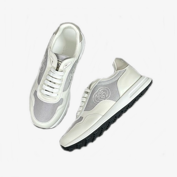 구찌 남성 그레이 스니커즈 - Gucci Mens Gray Sneakers - gus7852x