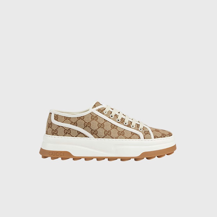 구찌 여성 더블G 인터로킹 스니커즈 【매장-140만원대】 - Gucci Womens Beige Sneakers - gu5999x