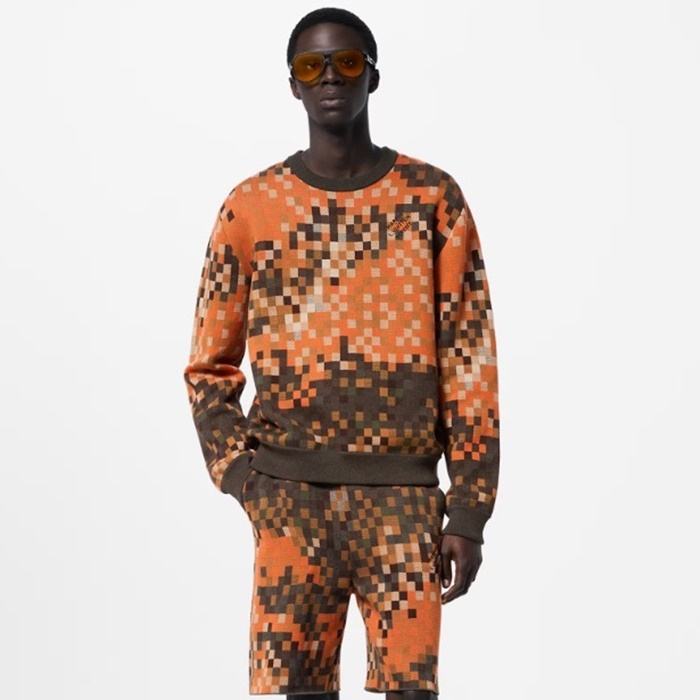 루이비통 남성 라운드 스웨터 - Louis vuitton Mens Round Sweater - lvc7619x