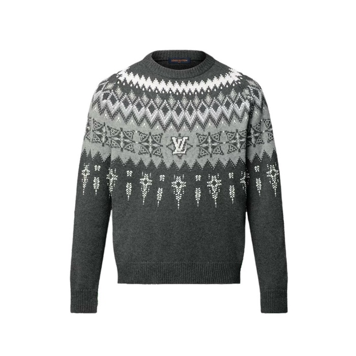 루이비통 남성 라운드 스웨터 - Louis vuitton Mens Round Sweater - lvc8430x