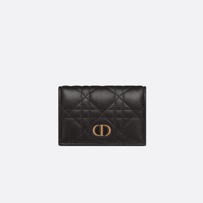 디올 여성 블랙 지갑 - Dior Womens Black Wallet - diw7185x