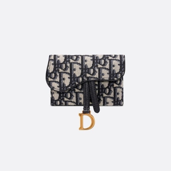 디올 여성 오블리크 체인 카드 지갑 - Dior Womens Oblique Card Wallets - diw7039x