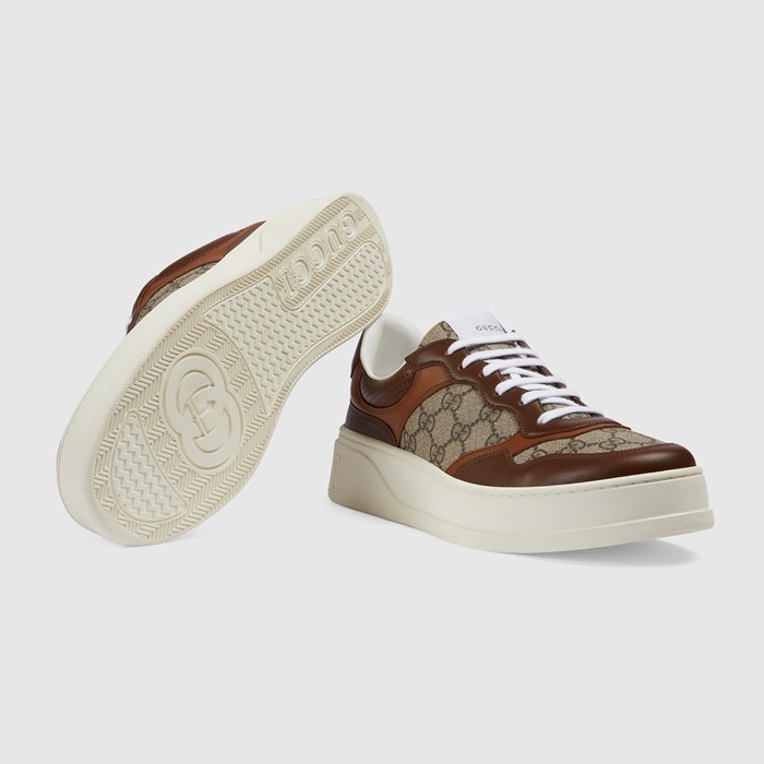 구찌 남/녀 카멜 스니커즈 - Gucci Unisex Camel Sneakers - gus5835x