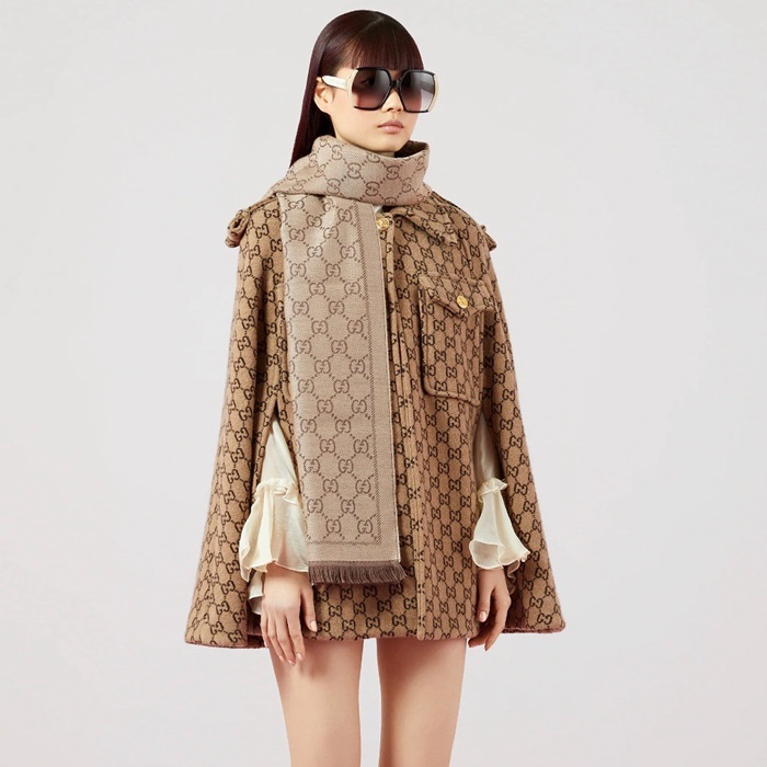 구찌 여성 카멜 스카프 - Gucci Womens Camel Scarf - acc7722x