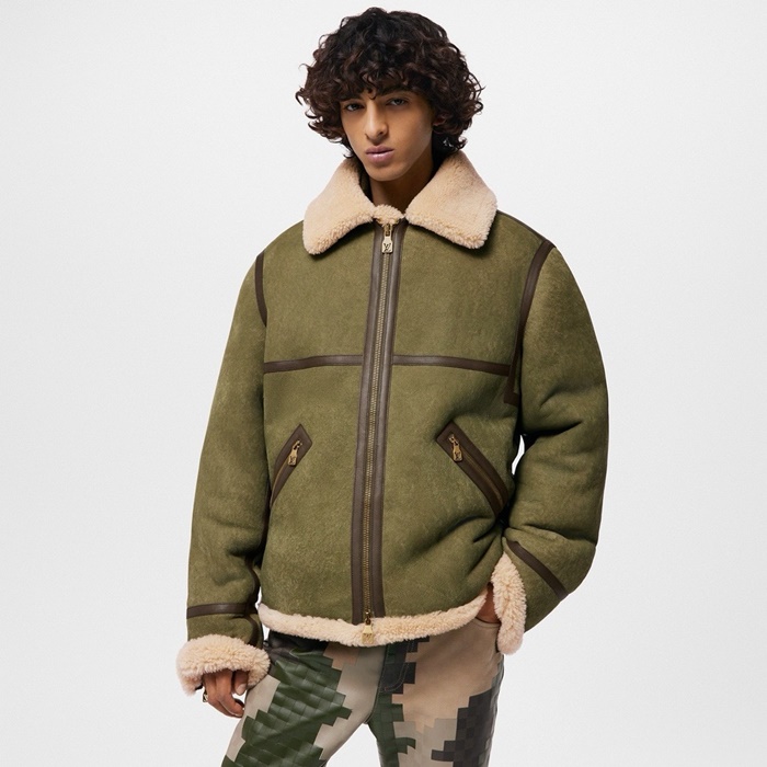 루이비통 남성 가죽 재킷 - Louis vuitton Mens Leather Jacket - lvc8790x
