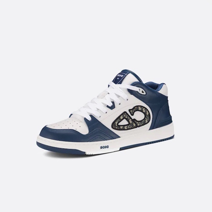 디올 남/녀 네이비 스니커즈 - Dior Unisex Navy Sneakers - di5874x
