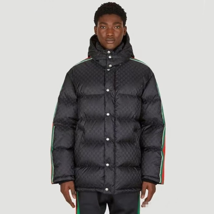 찌 남성 덕다운 블랙 패딩 - Gucci Mens Black Padding - 5291x
