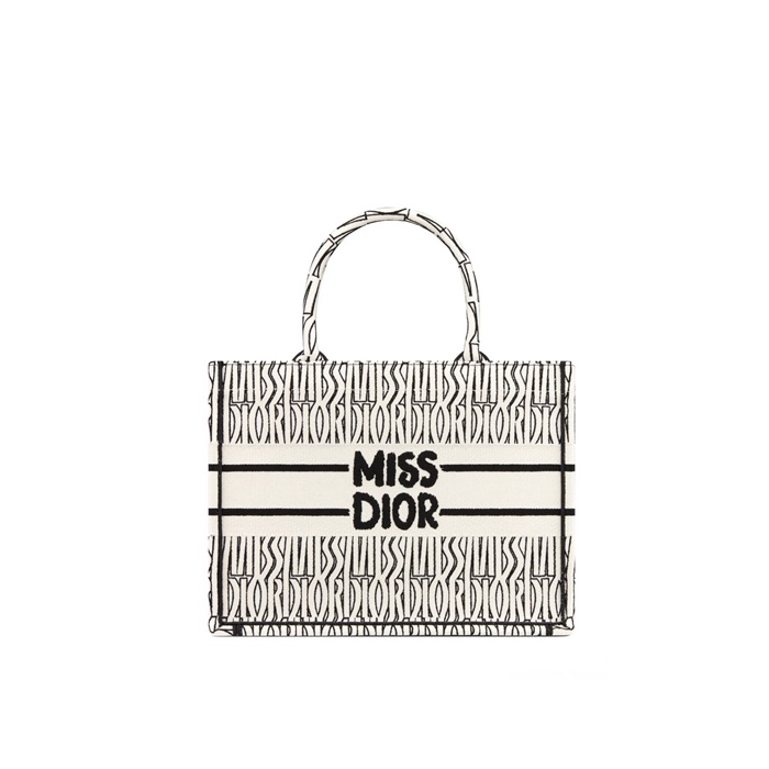 디올 여성 미스 디올 북토트 M1286 - Dior Womens Miss-D Allover BookTote