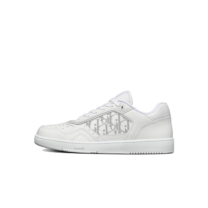 디올 남/녀 화이트 스니커즈 - Dior Unisex White Sneakers - sh5001x