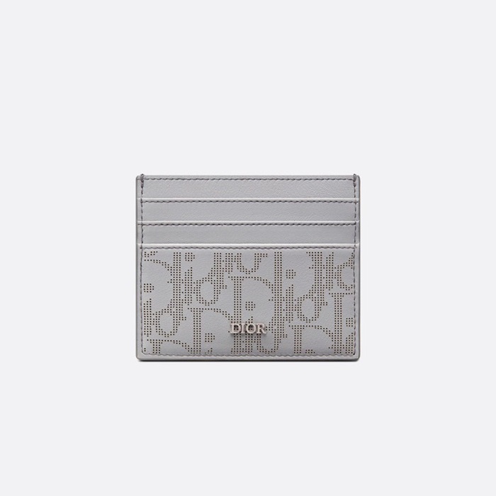 디올 남성 그레이 카드 지갑 - Dior Mens Gray Wallets - di5802x