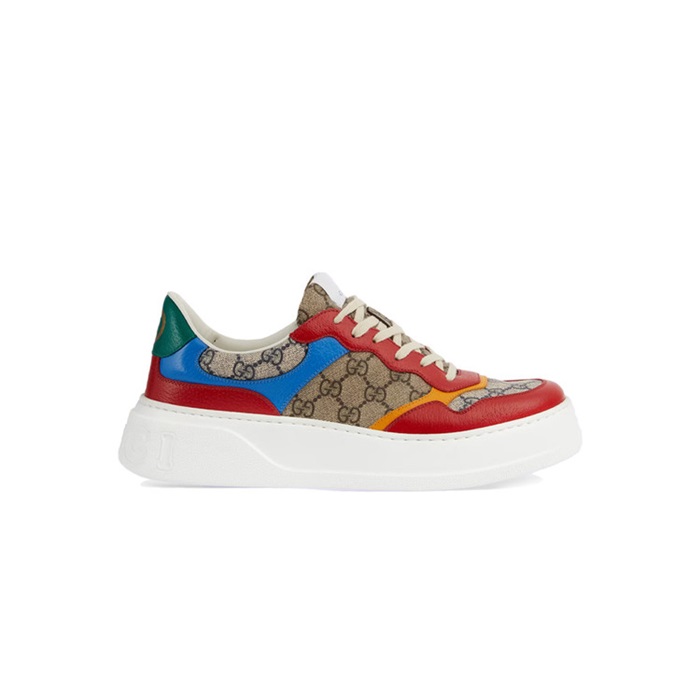 구찌 GG 레드/블루 스니커즈 【매장-140만원대】 - Gucci Womens Red Sneakers - gu5030x