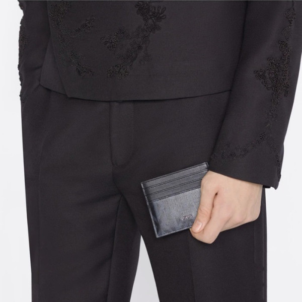 디올 남성 블랙 카드 지갑 - Dior Mens Black Card Wallets - di5373x