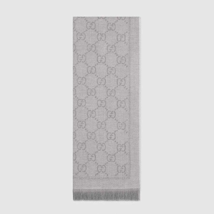 구찌 여성 그레이 스카프 - Gucci Womens Gray Scarf - acc7719x