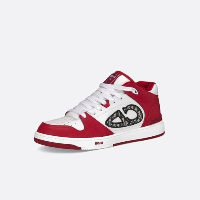 디올 남/녀 레드 스니커즈 - Dior Unisex Red Sneakers - dis5023x